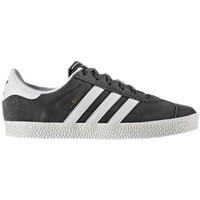 adidas gazelle 2 j girlss childrens shoes trainers in white