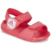 adidas altaswim i girlss childrens sandals in pink