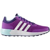 adidas cloudfoam race k girlss childrens sports trainers in white