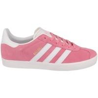 adidas Gazelle J girls\'s Children\'s Shoes (Trainers) in pink