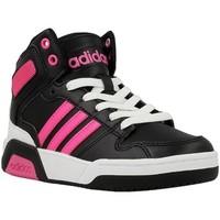 adidas bb9tis k girlss childrens shoes high top trainers in black