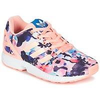 adidas ZX FLUX C girls\'s Children\'s Shoes (Trainers) in Multicolour