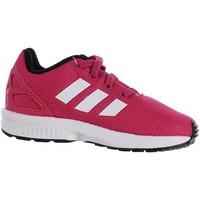 adidas ZX Flux EL I girls\'s Children\'s Shoes (Trainers) in white