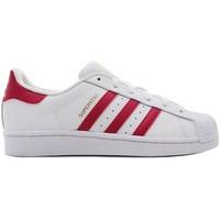 adidas Superstar Foundation J girls\'s Children\'s Shoes (Trainers) in white