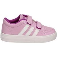 adidas AW4098 Scarpa velcro Kid Pink boys\'s Children\'s Shoes (Trainers) in pink