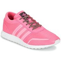 adidas LOS ANGELES J girls\'s Children\'s Shoes (Trainers) in pink