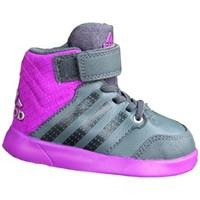 adidas Jan BS 2 Mid I girls\'s Children\'s Shoes (High-top Trainers) in grey