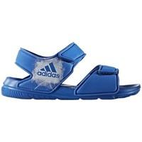 adidas altaswim c girlss childrens sandals in blue