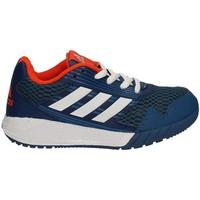 adidas ba9423 sport shoes kid blue girlss childrens trainers in blue