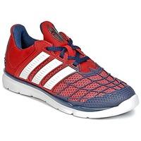 adidas marvel spider man k boyss childrens shoes trainers in red