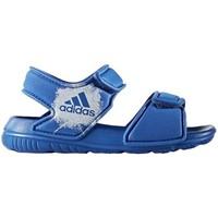 adidas altaswim i boyss childrens sandals in blue