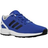 adidas ZX Flux J girls\'s Children\'s Shoes (Trainers) in Blue