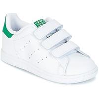 adidas stan smith cf i boyss childrens shoes trainers in white