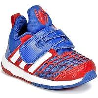 adidas MARVEL SPIDERMAN CF I boys\'s Children\'s Shoes (Trainers) in blue