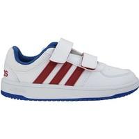 adidas hoops vs cmf c boyss childrens shoes trainers in white