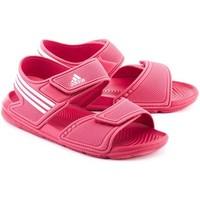 adidas Akwah girls\'s Children\'s Sandals in pink