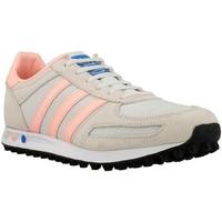 adidas la trainer j girlss childrens shoes trainers in beige