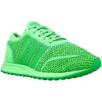 adidas los angeles k boyss childrens shoes trainers in green