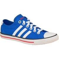 adidas vlneo 3 stripes lo k boyss childrens shoes trainers in blue