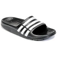 adidas duramo slide k boyss childrens mules casual shoes in black