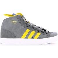 adidas g95732 sport shoes kid grey girlss childrens shoes high top tra ...