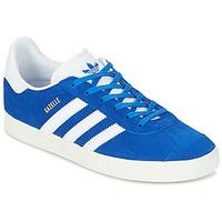 adidas GAZELLE J boys\'s Children\'s Shoes (Trainers) in blue