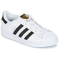 adidas SUPERSTAR girls\'s Children\'s Shoes (Trainers) in white
