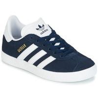 adidas Gazelle C boys\'s Children\'s Shoes (Trainers) in blue