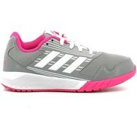adidas ba9424 sport shoes kid grey boyss childrens trainers in grey