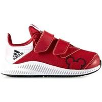 adidas ba9912 sneakers kid red girlss childrens shoes trainers in red