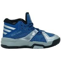adidas first step k boyss childrens shoes high top trainers in blue