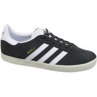 adidas gazelle j girlss childrens shoes trainers in white