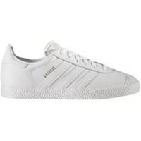 adidas gazelle j ftwwh girlss childrens shoes trainers in white