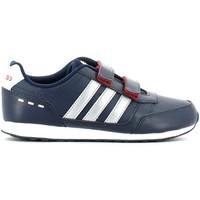 adidas f76471 sport shoes kid blue boyss childrens trainers in blue