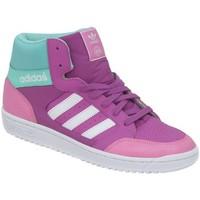 adidas Pro Play K girls\'s Children\'s Shoes (High-top Trainers) in multicolour