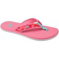 adidas beach thong k girlss childrens flip flops sandals in pink