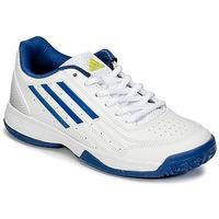 adidas sonic attack k boyss childrens tennis trainers shoes in white