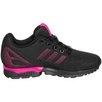 adidas zx flux k girlss childrens sports trainers in black