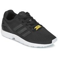 adidas zx flux j boyss childrens shoes trainers in black