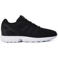 adidas zx flux c girlss childrens sports trainers in black