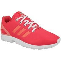 adidas zx flux k boyss childrens shoes trainers in pink