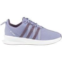 adidas ZX Flux SL Loop Racer J girls\'s Children\'s Shoes (Trainers) in purple