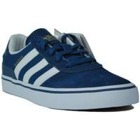 adidas busenitz vulc boyss childrens shoes trainers in white