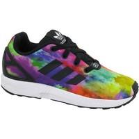 adidas ZX Flux EL I boys\'s Children\'s Shoes (Trainers) in Purple