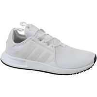 adidas x plr j boyss childrens shoes trainers in white