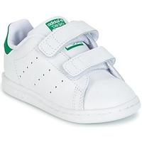 adidas STAN SMITH CF I boys\'s Children\'s Shoes (Trainers) in white