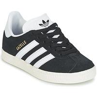 adidas GAZELLE C boys\'s Children\'s Shoes (Trainers) in black