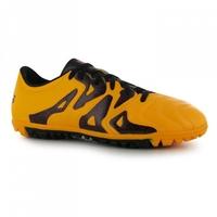 Adidas X 15.3 Leather Mens Astro Turf Trainers (Solar Gold)