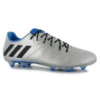 adidas messi 163 fg mens football boots silver black