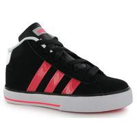 adidas daily mid nubuck girls trainers